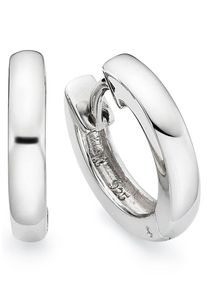 Paar Creolen Bruno Banani "Schmuck Geschenk Silber 925 Ohrschmuck Ohrringe", silber (silberfarben), Ohrringe, Damen, 16mm, Silber 925 (Sterlingsilber), Paar Creolen