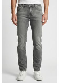 Regular-fit-Jeans Tommy Jeans "SCANTON SLIM BI0177", Herren, Gr. 33, L&auml;nge 36, denim grau, Denim/Jeans, Obermaterial: 99% Baumwolle, 1% Elasthan, slim fit lang, Jeans Regular-fit-Jeans, Mit G&uuml;rtelschlaufen
