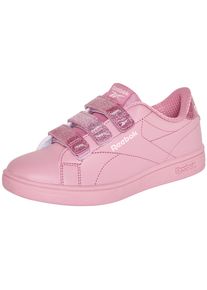 Sneaker Reebok CLASSIC "REEBOK COURT CLEAN HOOK & LOOP STRAPS", M&auml;dchen, Gr. 34, dustyrose, dustyrose, frostedberry, Synthetik, Schuhe Sneaker