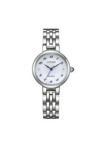 Solaruhr Citizen "Citizen L", silberfarben, blau, Armbanduhren, Damen, Solaruhr, Quarzuhr, Armbanduhr, Damenuhr, Edelstahlarmband, analog