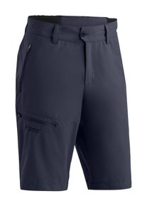 Outdoorhose Maier Sports "Nil Short Loop", Herren, Gr. 64, Normalgr&ouml;&szlig;en, blau (dunkelblau), 100% Polyester, Hosen Outdoorhose, Herren Shorts, kurze Wanderhose, Outdoorhose 4 Taschen, Regular Fit