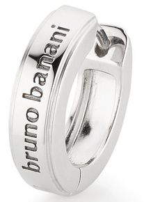 Single-Creole Bruno Banani "Schmuck Geschenk Silber 925 Ohrschmuck Ohrring Single", silber (silberfarben), Ohrringe, Damen, 14,5mm, Silber 925 (Sterlingsilber), Single-Creole