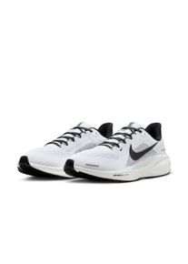 Laufschuh Nike "AIR ZOOM PEGASUS 41", Herren, Gr. 42, wei&szlig;, schwarz, pure platinum, summit wei&szlig;, Textil, Schuhe Laufschuh