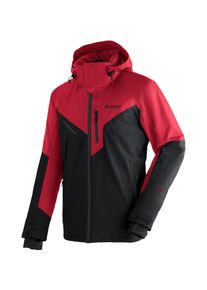 Skijacke Maier Sports "Pajares", Herren, Gr. 58, schwarz, 100% Polyester, Rundhals, Jacken Skijacke, Herren Winterjacke, wind- und wasserdicht, 4 RV-Taschen, Regular Fit