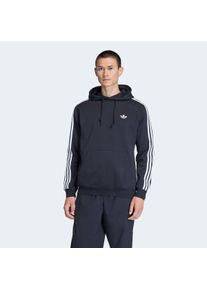 Kapuzensweatshirt adidas originals "3S HD", Herren, Gr. L, schwarz, Obermaterial: 70% Baumwolle, 30% Polyester, angesetztes B&uuml;ndchen, Sweatshirts Kapuzensweatshirt