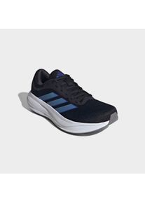 Laufschuh adidas Performance "RESPONSE RUNNER 2", Gr. 38, core schwarz, lucid blau, flash aqua, Synthetik, Textil, Schuhe Laufschuh