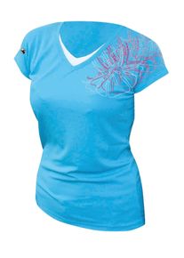Funktionsshirt DEPROC Active "NAKIN WOMEN", Damen, Gr. 54 (XXL), blau (hellblau), 100% Polyester, Shirts Funktionsshirt, auch in Gro&szlig;en Gr&ouml;&szlig;en erh&auml;ltlich