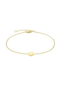 Armband Liebeskind Berlin "Schmuck Geschenk Gold 375 Armkette Gold Collection", gold (gelbgoldfarben), Armb&auml;nder, Damen, 18,5cm, Gelbgold 375, Armband, mit Zirkonia (synth.)