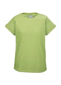 G.I.G.A. by Killtec T-Shirt "GS 19 WMN TSHRT GOTS", Damen, Gr. 44, hellgr&uuml;n, Obermaterial: 100% Baumwolle, G.I.G.A. DX BY KILLTEC, Shirts T-Shirt, Gestreiftes Damen T-Shirt aus GOTS-zertifizierter Bio-Baumwolle