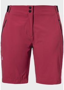 Sch&ouml;ffel Shorts SCH&Ouml;FFEL "Shorts Style Blaustein WMS", Damen, Gr. 44, Normalgr&ouml;&szlig;en, rot (3750, rot), Oberstoff: 86% Nylon, 14% Elasthan, Hosen Shorts