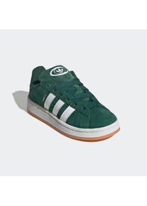 Sneaker adidas originals "CAMPUS 00S", M&auml;dchen, Gr. 31, gr&uuml;n (dunkelgr&uuml;n, cloud wei&szlig;, gum 2), Leder, Synthetik, Schuhe Sneaker, f&uuml;r Kinder