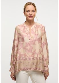 Shirtbluse Eterna "LOOSE FIT", Damen, Gr. 42, rosa (soft pink), 100% Viskose, Blusen Shirtbluse
