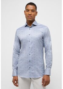 Langarmhemd Eterna "SLIM FIT", Damen, Gr. 40, Normalgr&ouml;&szlig;en, gr&uuml;n, Twill, 100% Baumwolle, schmal, Manschette, Hemden Langarmhemd, NON IRON (b&uuml;gelfrei)