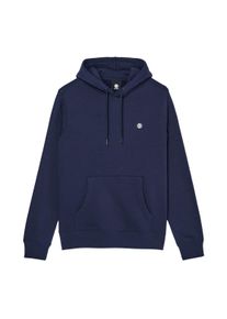Kapuzensweatshirt Element "Icon Embroidery", Herren, Gr. M, blau (eclipse navy), Obermaterial: 55% Walkfrottier, 25% Walkfrottier, 20% Microfaser;, Sweatshirts Kapuzensweatshirt