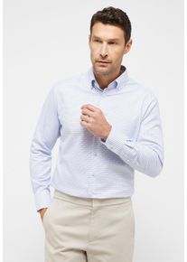 Langarmhemd Eterna "MODERN FIT", Damen, Gr. 46, Normalgr&ouml;&szlig;en, himmelblau, Twill, 100% Baumwolle, tailliert, Manschette, Hemden Langarmhemd, NON IRON (b&uuml;gelfrei)