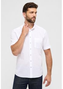 Kurzarmhemd Eterna "MODERN FIT", Damen, Gr. S, US-Gr&ouml;&szlig;en, wei&szlig;, 100% Baumwolle, tailliert, Hemden Kurzarmhemd, EASY IRON (b&uuml;gelleicht)
