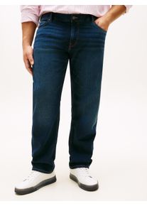 Tommy Hilfiger Big & Tall Regular-fit-Jeans "BT-REGULAR MADISON", Herren, Gr. 44, L&auml;nge 36, jasper indigo, Denim/Jeans, Obermaterial: 79% Baumwolle, 20% Polyester, 1% Elasthan, TOMMY HILFIGER BIG & TALL, regular fit, Jeans Regular-fit-Jeans, Gro&szlig;e Gr&ouml;&szlig;en, mit dezenten Used-Effekten