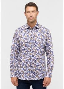 Langarmhemd Eterna "MODERN FIT", Damen, Gr. 44, Normalgr&ouml;&szlig;en, senfgelb, Twill, 100% cotton, tailliert, Manschette, Hemden Langarmhemd, NON IRON (b&uuml;gelfrei)