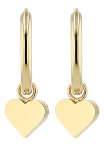 Adelia&acute;s Herzanh&auml;nger ADELIA&acute;S "Damen Anh&auml;nger &iquest; Herz Herzanh&auml;nger aus Edelstahl", gold, Schmuckanh&auml;nger, Damen, Edelstahl, Herzanh&auml;nger