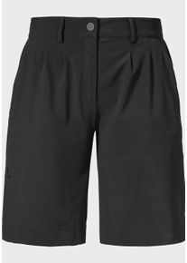 Sch&ouml;ffel Bermudas SCH&Ouml;FFEL "Shorts Annecy L", Damen, Gr. 44, Normalgr&ouml;&szlig;en, schwarz (9990, schwarz), Oberstoff : 87% Polyester 13% Elasthan, Hosen Bermudas