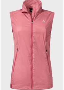 Sch&ouml;ffel Funktionsweste SCH&Ouml;FFEL "Vest Bygstad L", Damen, Gr. 46, rosa (3245, rosa), Oberstoff : 100% Nylon, ohne Ausschnitt, Westen Funktionsweste