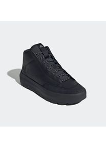 Sneaker adidas Sportswear "ACESMASH MID WINTER", Herren, Gr. 46, schwarz (core schwarz, core schwarz, core schwarz), Leder, Textil, Schuhe Sneaker