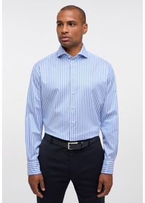 Langarmhemd Eterna "COMFORT FIT", Damen, Gr. 40, Normalgr&ouml;&szlig;en, himmelblau, Twill, 100% Baumwolle, normal, Manschette, Hemden Langarmhemd, EASY IRON (b&uuml;gelleicht)