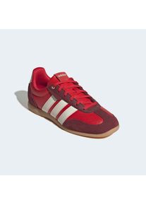 Sneaker adidas Sportswear "BARREDA LO", Damen, Gr. 38,5, better scarlet, sanftes wei&szlig;, gum 3, Synthetik, Schuhe Sneaker