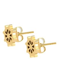 Adelia&acute;s Paar Ohrstecker ADELIA&acute;S "Damen Ohrringe &iquest; Ohrstecker aus Edelstahl", gold, Ohrringe, Damen, Edelstahl, Paar Ohrstecker