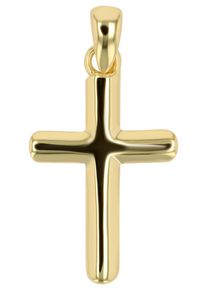 Adelia&acute;s Kreuzanh&auml;nger ADELIA&acute;S "Damen Anh&auml;nger &iquest; Kreuzanh&auml;nger aus 925 Silber", gold, Schmuckanh&auml;nger, Damen, Kreuzanh&auml;nger