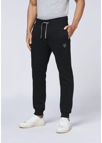 Sweathose Chiemsee, Herren, Gr. S (44/46), Normalgr&ouml;&szlig;en, schwarz beauty, 60% Baumwolle, 40% Polyester, Hosen Sweathose