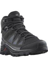 Wanderschuh Salomon "QUEST ROVE Gore-Tex", Herren, Gr. 42, schwarz, Leder, Textil, Schuhe Wanderschuh, Wasserdicht