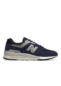 Sneaker New Balance "997H", Herren, Gr. 45, blau (navy), Leder, Schuhe Sneaker
