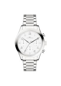 Chronograph Fynch-Hatton, silberfarben, Armbanduhren, Damen, Chronograph, Quarzuhr, Armbanduhr, Damenuhr, Edelstahlarmband, analog