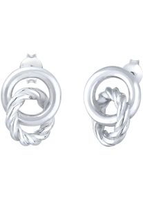 Paar Ohrstecker Elli "Schmuck Geschenk Silber 925 Ohrringe", silber (silberfarben), Ohrringe, Damen, Silber 925 (Sterlingsilber), Paar Ohrstecker