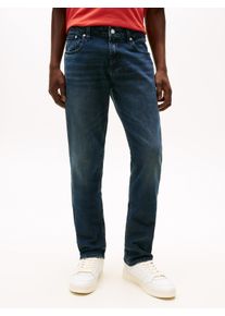 Slim-fit-Jeans Tommy Jeans "Scanton", Herren, Gr. 36, L&auml;nge 32, denim blau schwarz, Obermaterial: 99% Baumwolle, 1% Elasthan, slim fit, Jeans Slim-fit-Jeans, mit Fade-Effekt