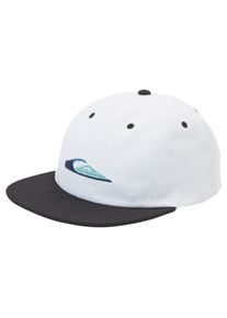 Snapback Cap Quiksilver "Block Stocker", Herren, wei&szlig;, Obermaterial: 100% Microfaser;, Caps Snapback Cap