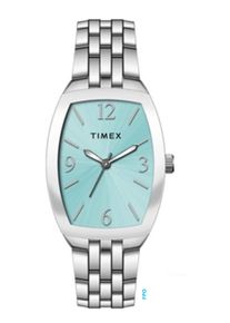 Quarzuhr Timex "CHARLOTTE", silberfarben, Armbanduhren, Damen, Quarzuhr, Armbanduhr, Damenuhr, Metallarmband, analog