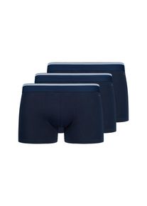 Slip Skiny "Cotton Multipack", Herren, Gr. XL, crown blau, Obermaterial: 95% Baumwolle, 5% Elasthan, unifarben mit Farbeinsatz, normal, Unterhosen Slip, klassisch, basic, elastisch, bequem, Baumwollmix, Topseller