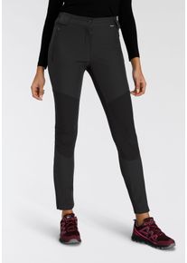 Softshellhose Icepeak "DORAL", Damen, Gr. 34, N-Gr, grau (anthrazit), Softshell, Obermaterial: 92% Polyester, 8% Elasthan. R&uuml;ckseite: 100% Polyester. Innenseite: 100% Polyester, slim fit, Hosen Softshellhose, Slim fit Passform, f&uuml;r Outdoor-Aktivit&auml;ten