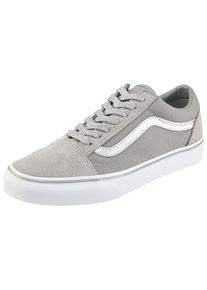 Sneaker Vans "Old Skool", Damen, Gr. 38, grau, Leder, Textil, Schuhe Sneaker
