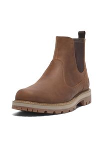 Chelseaboots Timberland "BRITTON ROADMID CHELSEA BOOT", Herren, Gr. 42, braun (rust full grain), Leder, Schuhe Chelseaboots, Stiefelette, Winterschuhe, Ankle Boots