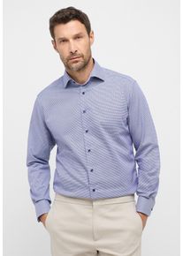 Langarmhemd Eterna "MODERN FIT", Damen, Gr. 48, Normalgr&ouml;&szlig;en, dunkelblau, 100% cotton, tailliert, Manschette, Hemden Langarmhemd, NON IRON (b&uuml;gelfrei)