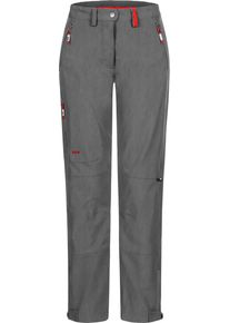 Softshellhose DEPROC Active "STONECREST NEW WOMEN", Damen, Gr. 44L, Normalgr&ouml;&szlig;en, grau, 96% Polyester; 4% Elasthan, Hosen Softshellhose, auch in Gro&szlig;en Gr&ouml;&szlig;en erh&auml;ltlich