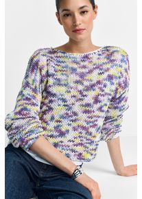 Rundhalspullover RICHROYAL, Damen, Gr. XS, original, Strick, Obermaterial: 55% Modal, 45% Baumwolle, gerade, U-Boot-Ausschnitt, Pullover Rundhalspullover, gerader Schnitt, U-Boot-Ausschnitt, mehrfarbig