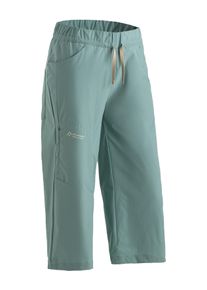 Outdoorhose Maier Sports "Fortunit Culotte W", Herren, Gr. 36, Normalgr&ouml;&szlig;en, blau (mittelblau), 100% Polyester, Hosen Outdoorhose, Damen Wanderhose, 4 Einschubtaschen, seitl. Tasche mit RV,Regular Fit