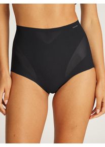 Formslip "SCULPTED FIRM MESH BRIEF", Damen, Gr. XXXL (48), schwarz, Mesh, Obermaterial: 56% Polyamid, 44% Elasthan, Calvin Klein Underwear, unifarben, k&ouml;rpernah, Unterhosen Formslip, mit formendem Effekt, shapewear