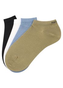 Freizeitsocken HUGO UNDERWEAR "6P AS UNI CC 1026", Damen, Gr. 39-42, open miscellaneous 963, Baumwollmischung, elastisch, Socken Freizeitsocken, mit HUGO-Logoschriftz&uuml;gen