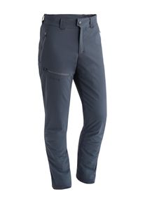 Outdoorhose Maier Sports "Nil Wool", Herren, Gr. 58, Normalgr&ouml;&szlig;en, grau, 85% Polyamid, 15% Elasthan, Hosen Outdoorhose, Herren Winter Wanderhose, Funktionshose mit Wollwattierung