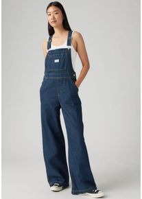 Levi's Overall LEVI'S "XL OVERALL", Damen, Gr. S (36), N-Gr, square circle, Web, Obermaterial: 100% Baumwolle, unifarben, regular fit kn&ouml;chellang, Overalls Overall, mit Taschen